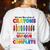 Teacher We Are Like a Box Of Crayons Back To School Women's Sweatshirt Back Print White Teacher We Are Like a Box Of Crayons Back To School Women's Sweatshirt Back Print White