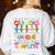 Teacher We Are Like a Box Of Crayons For Men Women Kids Women's Sweatshirt Back Print White