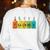 Teacher The Coolest Element Chemistry Periodic Table Science Women's Sweatshirt Back Print White Teacher The Coolest Element Chemistry Periodic Table Science Women's Sweatshirt Back Print White