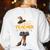 This Is My Teacher Costume Halloween Family Matching Group For Men Women Women's Sweatshirt Back Print White This Is My Teacher Costume Halloween Family Matching Group For Men Women Women's Sweatshirt Back Print White