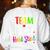Teacher Early Childhood Education Preschool Head Start Crew Women's Sweatshirt Back Print White Teacher Early Childhood Education Preschool Head Start Crew Women's Sweatshirt Back Print White