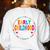 Teacher Early Childhood Squad T-Shirt Women's Sweatshirt Back Print White Teacher Early Childhood Squad T-Shirt Women's Sweatshirt Back Print White