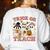 Teacher Halloween Trick Or Teach Cute Ghost Coffee Pumpkins Women's Sweatshirt Back Print White Teacher Halloween Trick Or Teach Cute Ghost Coffee Pumpkins Women's Sweatshirt Back Print White