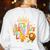 Teacher Life Back To School It's A Great A Day To Be A Lion Women's Sweatshirt Back Print White