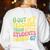 Teacher Overuse 67 Teacher Women's Sweatshirt Back Print White Teacher Overuse 67 Teacher Women's Sweatshirt Back Print White
