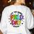 Teacher Student Field Day Let The Games Begin Field Day Women's Sweatshirt Back Print White Teacher Student Field Day Let The Games Begin Field Day Women's Sweatshirt Back Print White