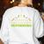 Teacher Superhero Student Educator Special Education Women's Sweatshirt Back Print White