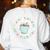 Teacher Supporter Bucket Filler Hero Women's Sweatshirt Back Print White Teacher Supporter Bucket Filler Hero Women's Sweatshirt Back Print White