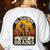 Teacher All Teachers Love Brains Halloween Women's Sweatshirt Back Print White