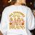 All Teachers Love Brains School Halloween Costume Women's Sweatshirt Back Print White All Teachers Love Brains School Halloween Costume Women's Sweatshirt Back Print White