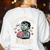 Teachers Love Brains Shirt Men Women Teacher Halloween Women's Sweatshirt Back Print White