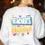 Teacher's Sidekick Teacher Assisting Teaching Assistant Women's Sweatshirt Back Print White Teacher's Sidekick Teacher Assisting Teaching Assistant Women's Sweatshirt Back Print White