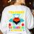 Teachers Are Superheroes – Fun Appreciation Women's Sweatshirt Back Print White