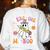 Teaching My Boos Ghost Teacher Cute Groovy Halloween Teacher Women's Sweatshirt Back Print White Teaching My Boos Ghost Teacher Cute Groovy Halloween Teacher Women's Sweatshirt Back Print White