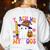 Teaching My Boos Ghost Teacher Cute Pencil Halloween Teacher Women's Sweatshirt Back Print White Teaching My Boos Ghost Teacher Cute Pencil Halloween Teacher Women's Sweatshirt Back Print White