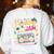 Teaching Is My Jam Groovy Retro Teacher Back To School Women's Sweatshirt Back Print White Teaching Is My Jam Groovy Retro Teacher Back To School Women's Sweatshirt Back Print White