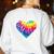 Teaching Is a Work Of Heart Tie Dye Hippie For Teacher For Men Women Girls Kids Women's Sweatshirt Back Print White Teaching Is a Work Of Heart Tie Dye Hippie For Teacher For Men Women Girls Kids Women's Sweatshirt Back Print White
