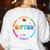 Team Ed Education Teacher Appreciation Back To School Women's Sweatshirt Back Print White Team Ed Education Teacher Appreciation Back To School Women's Sweatshirt Back Print White
