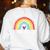 Team Pre-K Teacher Crew Squad Hello Back School Graduation Women's Sweatshirt Back Print White Team Pre-K Teacher Crew Squad Hello Back School Graduation Women's Sweatshirt Back Print White