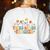 Third 3rd Grade Teacher Appreciation Teaching Wildflowers Women's Sweatshirt Back Print White Third 3rd Grade Teacher Appreciation Teaching Wildflowers Women's Sweatshirt Back Print White