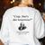Thomas Jefferson USA History Teacher Student Women's Sweatshirt Back Print White Thomas Jefferson USA History Teacher Student Women's Sweatshirt Back Print White