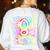 Tie Dye 8th Grade Typography Team Eighth Grade Teacher Women's Sweatshirt Back Print White Tie Dye 8th Grade Typography Team Eighth Grade Teacher Women's Sweatshirt Back Print White
