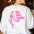 Tired Dance Teachers Club Dance Lover Women's Sweatshirt Back Print White Tired Dance Teachers Club Dance Lover Women's Sweatshirt Back Print White