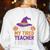 This Is My Tired Teacher Costume Halloween Premium Tri-Blend Women's Sweatshirt Back Print White This Is My Tired Teacher Costume Halloween Premium Tri-Blend Women's Sweatshirt Back Print White