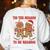 Tis The Season Reading Christmas Shirt Book Lovers Teacher Women's Sweatshirt Back Print White