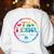 TK & Kinder Dream Team Transitional Kindergarten Teacher Women's Sweatshirt Back Print White TK & Kinder Dream Team Transitional Kindergarten Teacher Women's Sweatshirt Back Print White