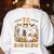 TK Boo Crew Preppy Halloween Floral Ghost TK Teacher Team TK Women's Sweatshirt Back Print White TK Boo Crew Preppy Halloween Floral Ghost TK Teacher Team TK Women's Sweatshirt Back Print White