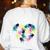 Together Against Bullying Unity Day Teachers Kids Toddler Women's Sweatshirt Back Print White