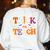 Trick Or Teach Teacher Halloween Costume Men Women Women's Sweatshirt Back Print White Trick Or Teach Teacher Halloween Costume Men Women Women's Sweatshirt Back Print White