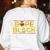 Unapologetic Dope Teacher African American Melanin Women's Sweatshirt Back Print White Unapologetic Dope Teacher African American Melanin Women's Sweatshirt Back Print White