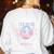 Never Underestimate Teachers Who Runs For Fun Running Teache Women's Sweatshirt Back Print White