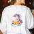 Unicorn Teacher Reading Is Magical Book Women's Sweatshirt Back Print White Unicorn Teacher Reading Is Magical Book Women's Sweatshirt Back Print White