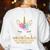 Unicorn Teacher Shirt For Women School Teacher Women's Sweatshirt Back Print White Unicorn Teacher Shirt For Women School Teacher Women's Sweatshirt Back Print White
