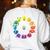 Unique For Artists By ADS Color Wheel Educational Art Teacher Dog Themed Artist Small Women's Sweatshirt Back Print White Unique For Artists By ADS Color Wheel Educational Art Teacher Dog Themed Artist Small Women's Sweatshirt Back Print White