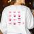 Valentines Day Order Of Operations Valentines Math Teacher Women's Sweatshirt Back Print White