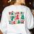 Verry Merry Speech Language Pathologist Teacher Christmas Women's Sweatshirt Back Print White Verry Merry Speech Language Pathologist Teacher Christmas Women's Sweatshirt Back Print White