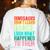 Vintage Dinosaurs Didn't Learn Dance Dance Teacher Women's Sweatshirt Back Print White Vintage Dinosaurs Didn't Learn Dance Dance Teacher Women's Sweatshirt Back Print White