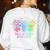 Vintage Are You Fall O Ween Directions Teacher Halloween Women's Sweatshirt Back Print White