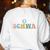 I Want To Be A Schwa It's Never Stressed Reading Teacher Kid Women's Sweatshirt Back Print White I Want To Be A Schwa It's Never Stressed Reading Teacher Kid Women's Sweatshirt Back Print White