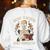 Weird Teachers Build Character Skeleton Book Halloween Women Women's Sweatshirt Back Print White Weird Teachers Build Character Skeleton Book Halloween Women Women's Sweatshirt Back Print White