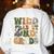 Wild About 2nd Grade Teacher Student First Day Of School Women's Sweatshirt Back Print White Wild About 2nd Grade Teacher Student First Day Of School Women's Sweatshirt Back Print White
