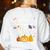 Will Trade Students For Candy Teacher Cute Halloween Women's Sweatshirt Back Print White Will Trade Students For Candy Teacher Cute Halloween Women's Sweatshirt Back Print White