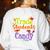 Will Trade Students For Candy Teacher Halloween Costume Women's Sweatshirt Back Print White Will Trade Students For Candy Teacher Halloween Costume Women's Sweatshirt Back Print White