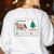 I Am Working For Christmas Break Special Education Teacher Women's Sweatshirt Back Print White
