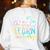 Y'All Gonna Learn Today Back To School Teacher Kids Women's Sweatshirt Back Print White