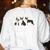Yes I Really Do Need All These Boston Terriers Women's Sweatshirt Back Print White